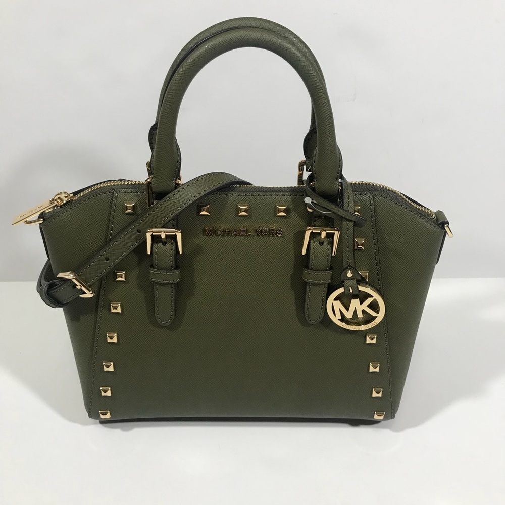 Micheal Kors Ciara Studded MD Messenger
